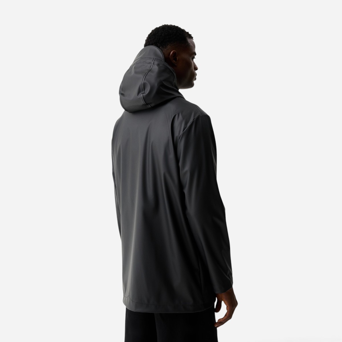 Resim Downpour Jo Unisex Siyah Yağmurluk