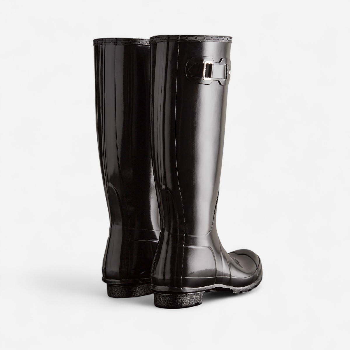 Originals Wellington Parlak Kadın Siyah Uzun Bot - 3