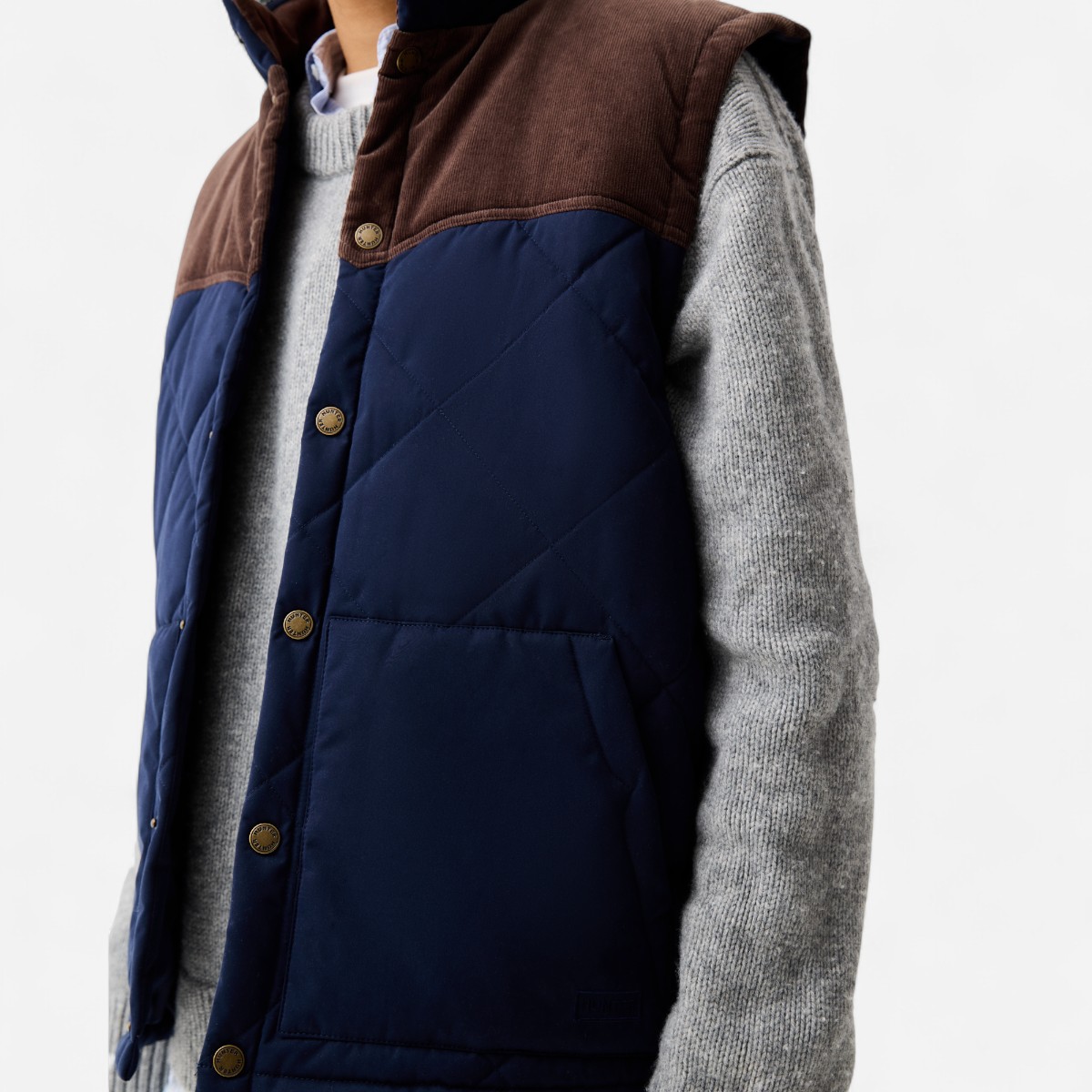 Originals Tranent Erkek Lacivert Şişme Yelek - 4