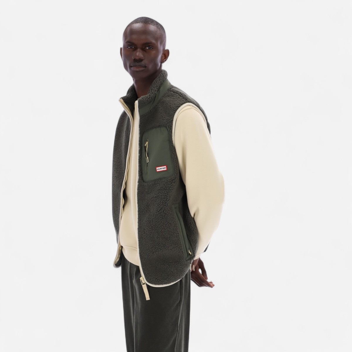 Explore Westhill Borg Erkek Koyu Haki Yelek - 1