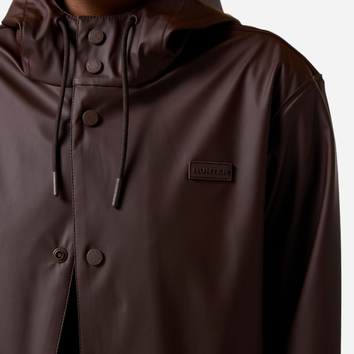 Resim Downpour Jo Unisex Kahverengi Yağmurluk