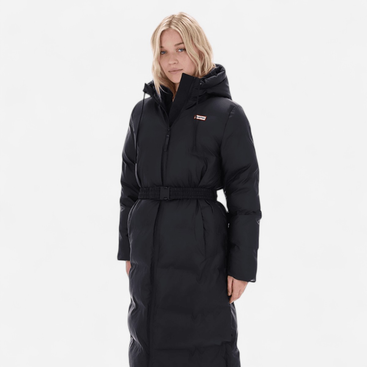 Element Hutchison Uzun Kadın Siyah Şişme Mont - 1