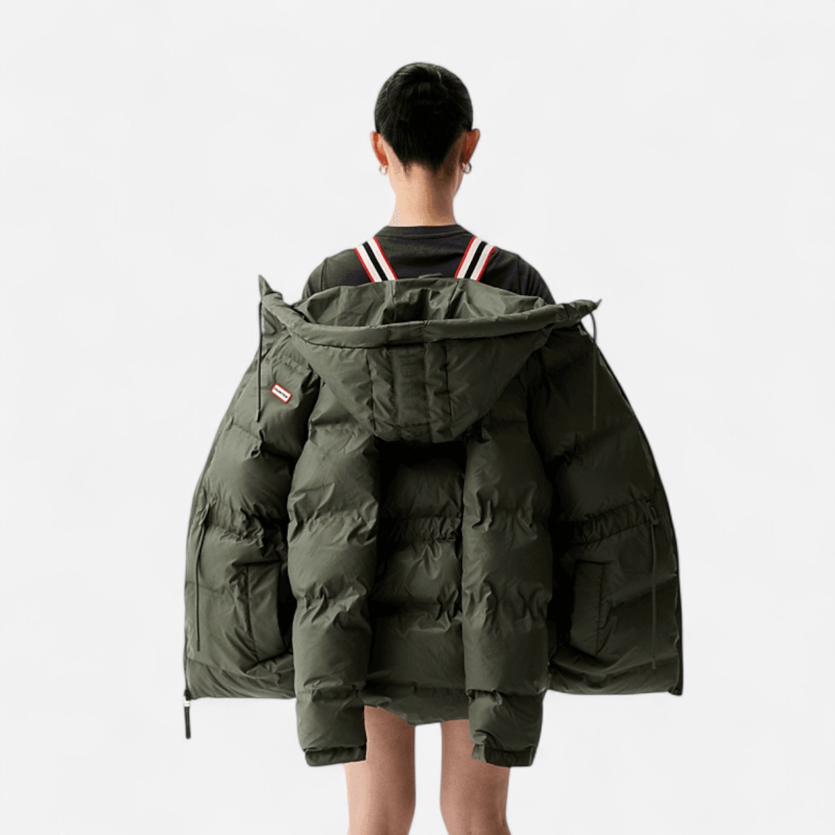 Element Lemhi Kadın Koyu Haki Şişme Mont - 4