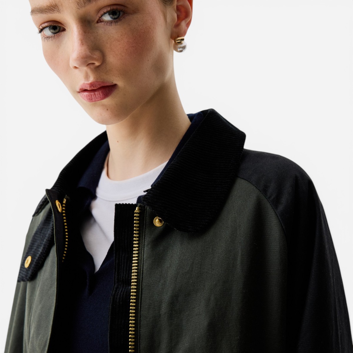 Resim Originals Harrow  Kadın Koyu Haki Trençkot