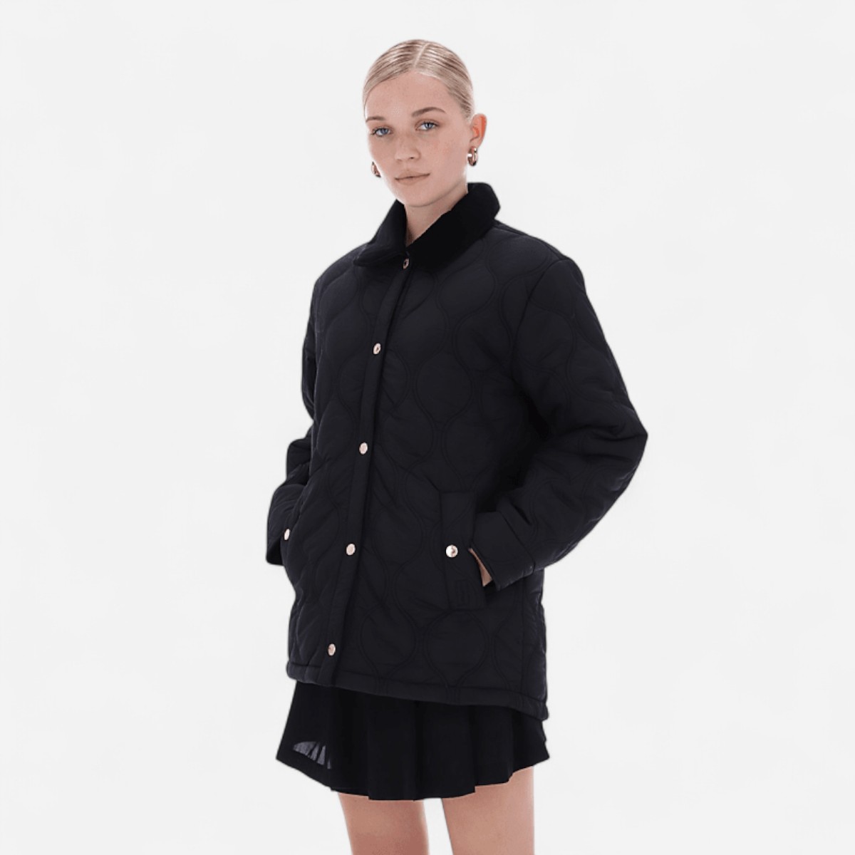 Originals Witton Kadın Siyah Mont - 1