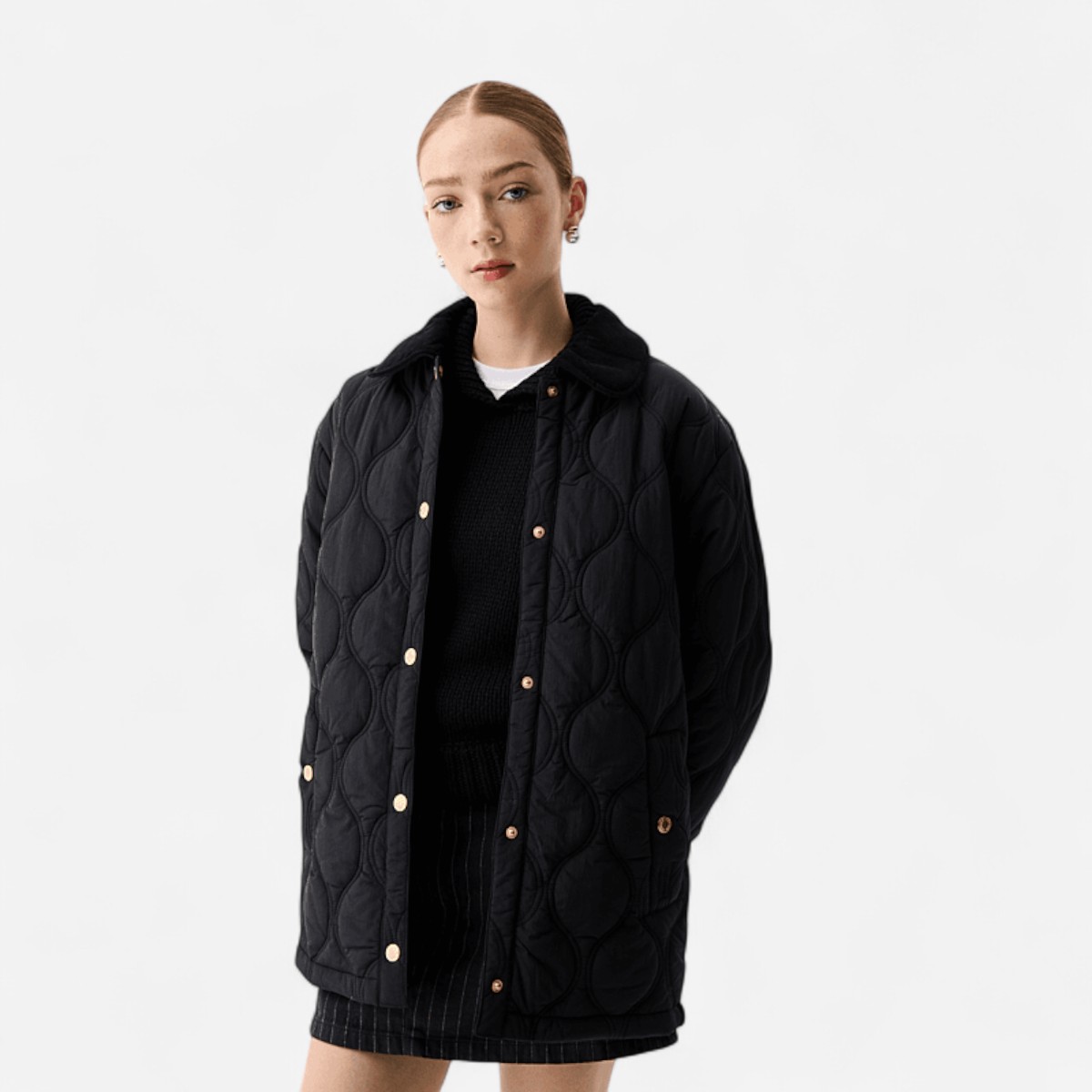 Originals Witton Kadın Siyah Mont - 3