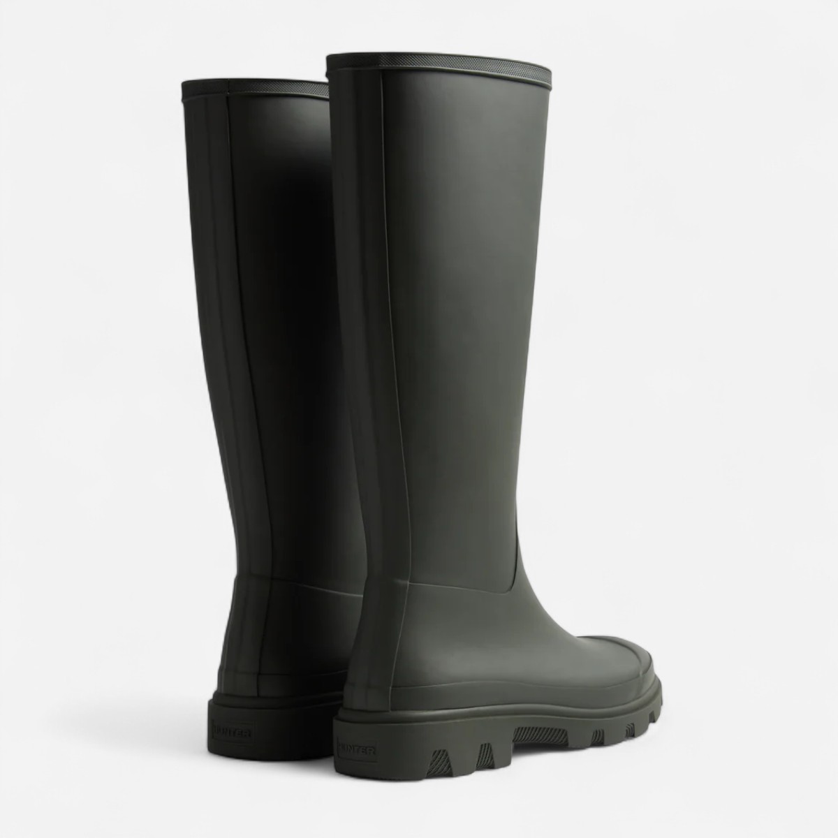 Downpour Unisex Koyu Yeşil Uzun Bot - 3