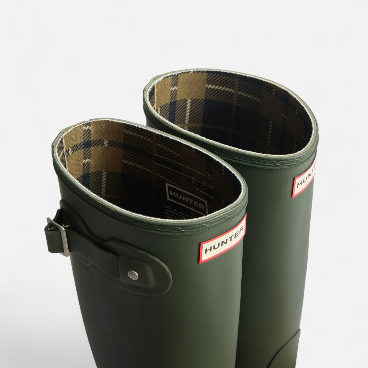 Originals Wellington Kadın Koyu Yeşil Uzun Bot - 5