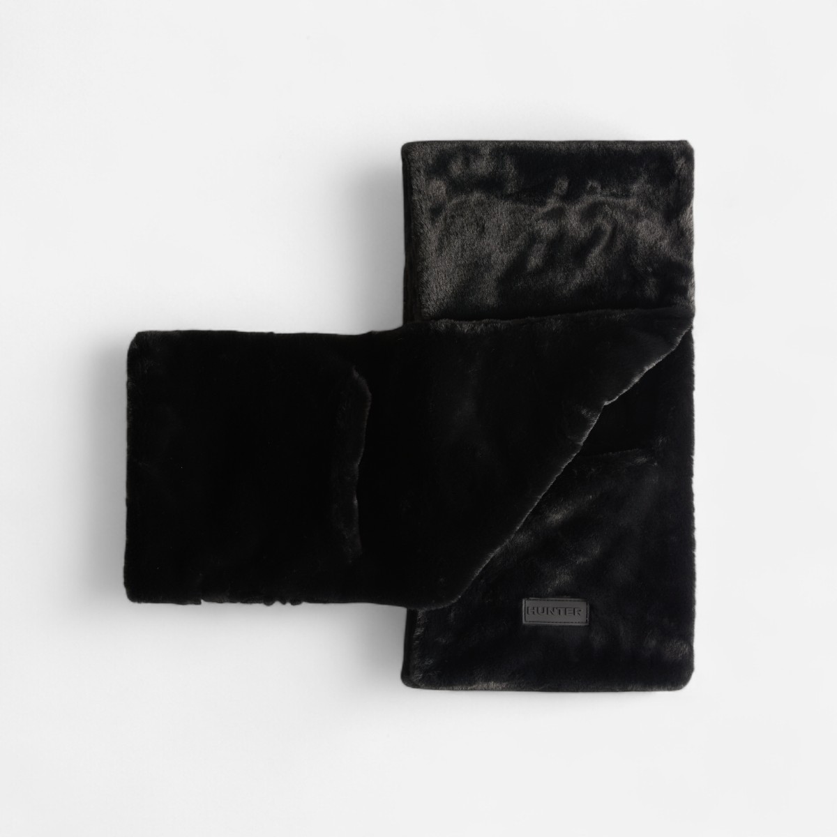 Glentanur Sherpa Unisex Siyah Atkı & Eldiven Seti - 2