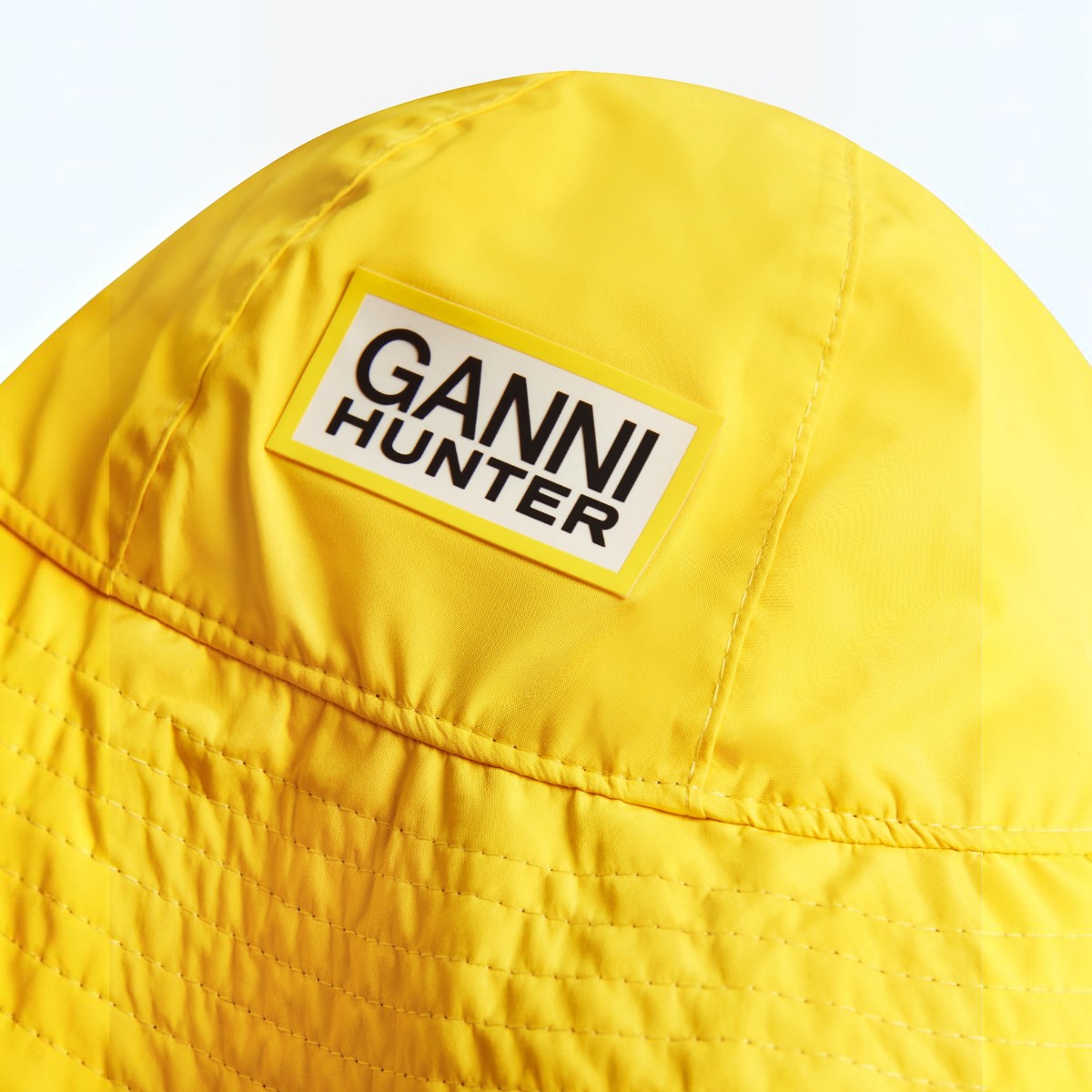 Resim Ganni X Hunter Su Geçirmez Unisex Sarı Şapka