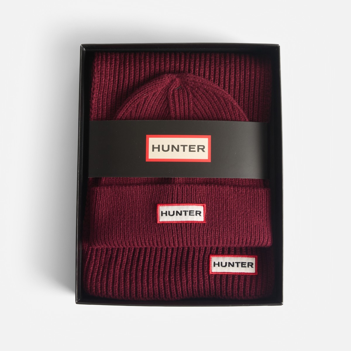 Jura Unisex Bordo Atkı & Bere Seti - 1