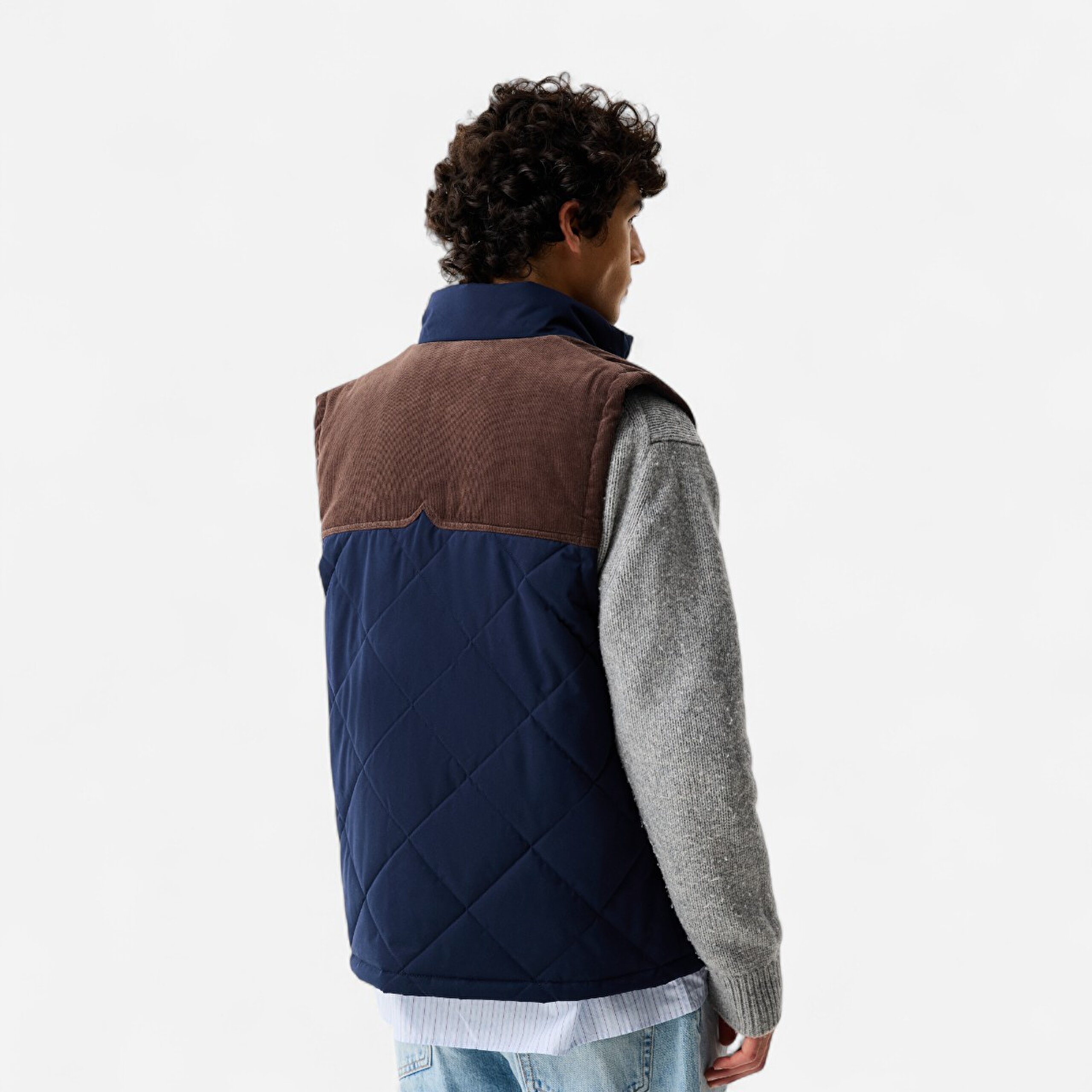 Originals Tranent Erkek Lacivert Şişme Yelek HARM0002252-NS - 2