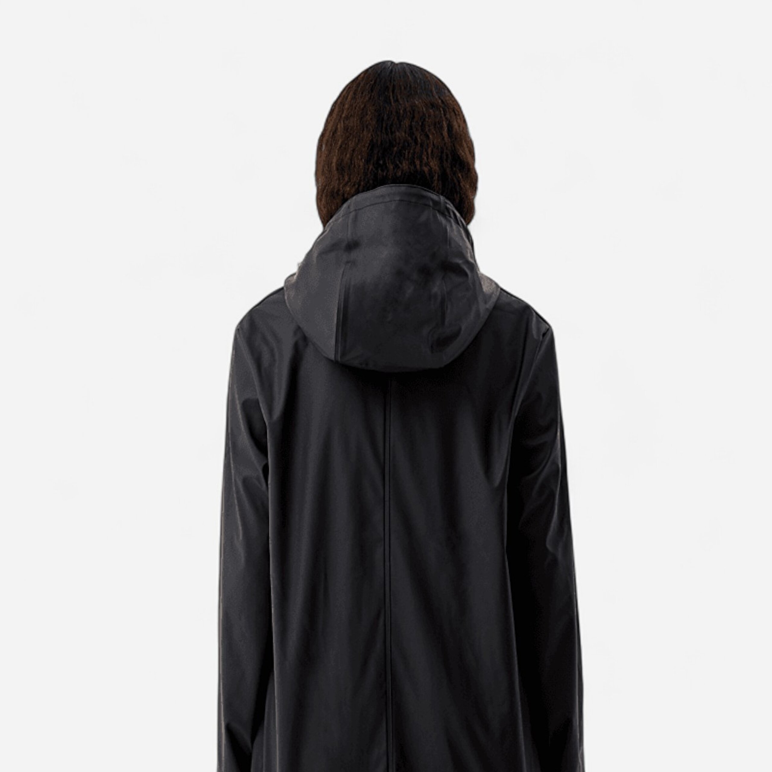 Downpour Andrea Uzun Unisex Siyah Yağmurluk HARU0002242-HB - 2