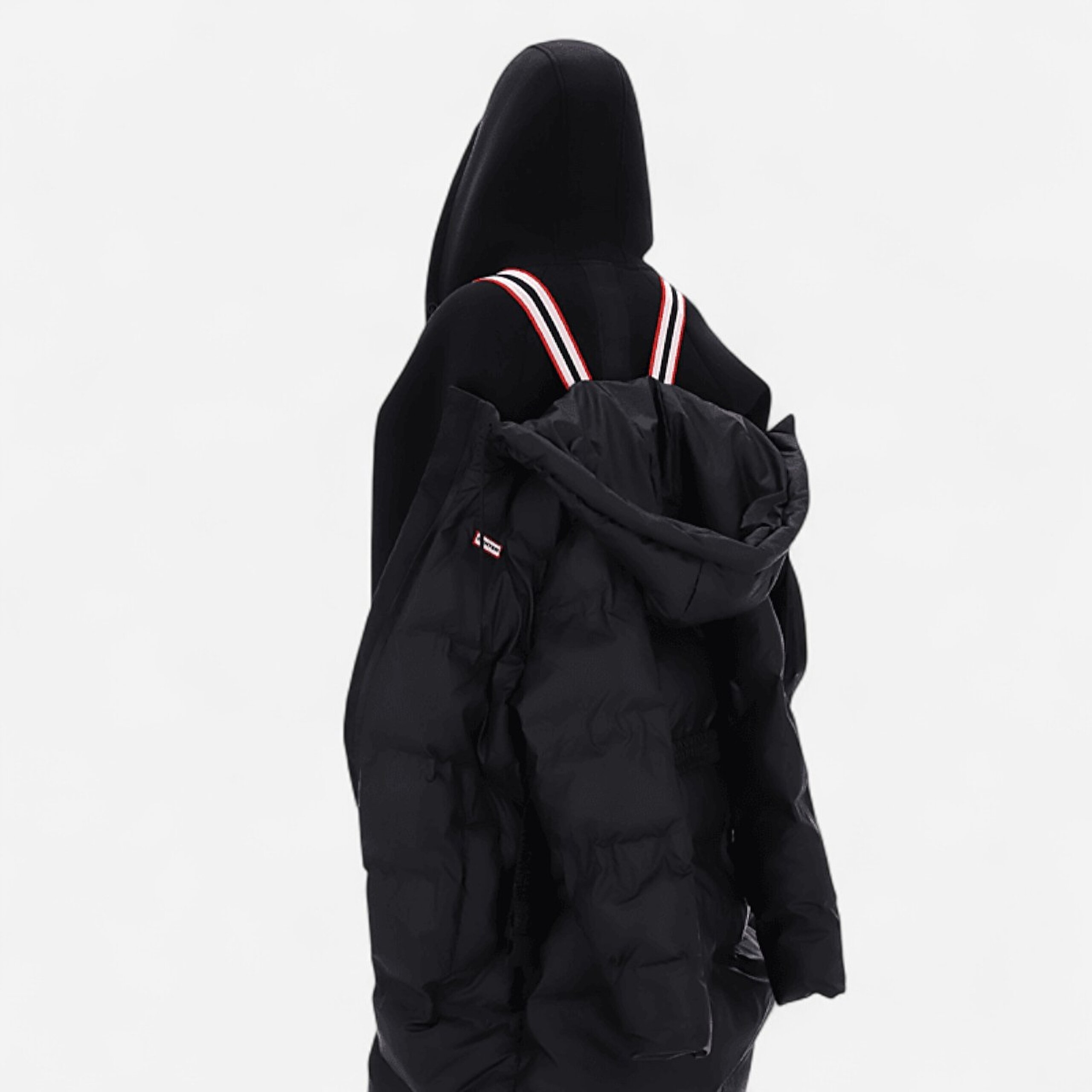 Element Hutchison Uzun Kadın Siyah Şişme Mont HARW0001252-HB - 1