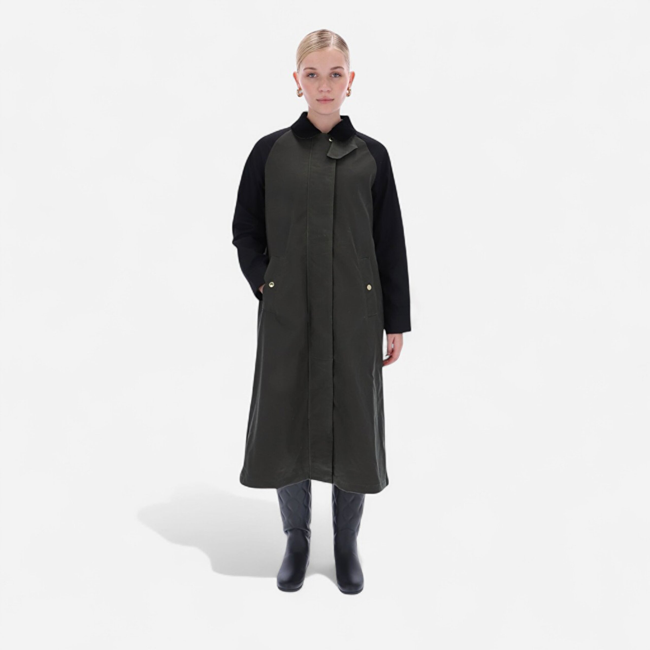 Originals Harrow  Kadın Koyu Haki Trençkot HARW0003252-KM - 1