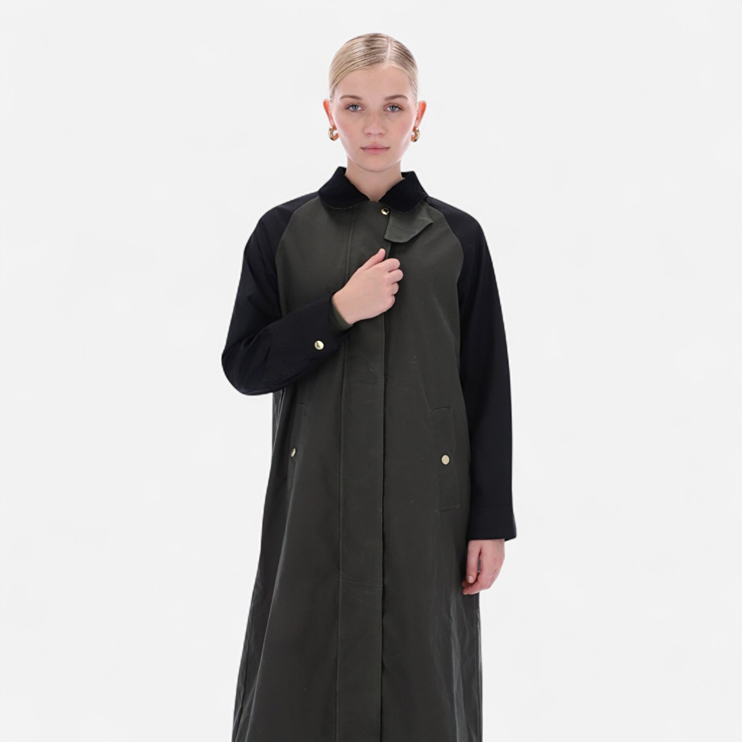 Originals Harrow  Kadın Koyu Haki Trençkot HARW0003252-KM - 3