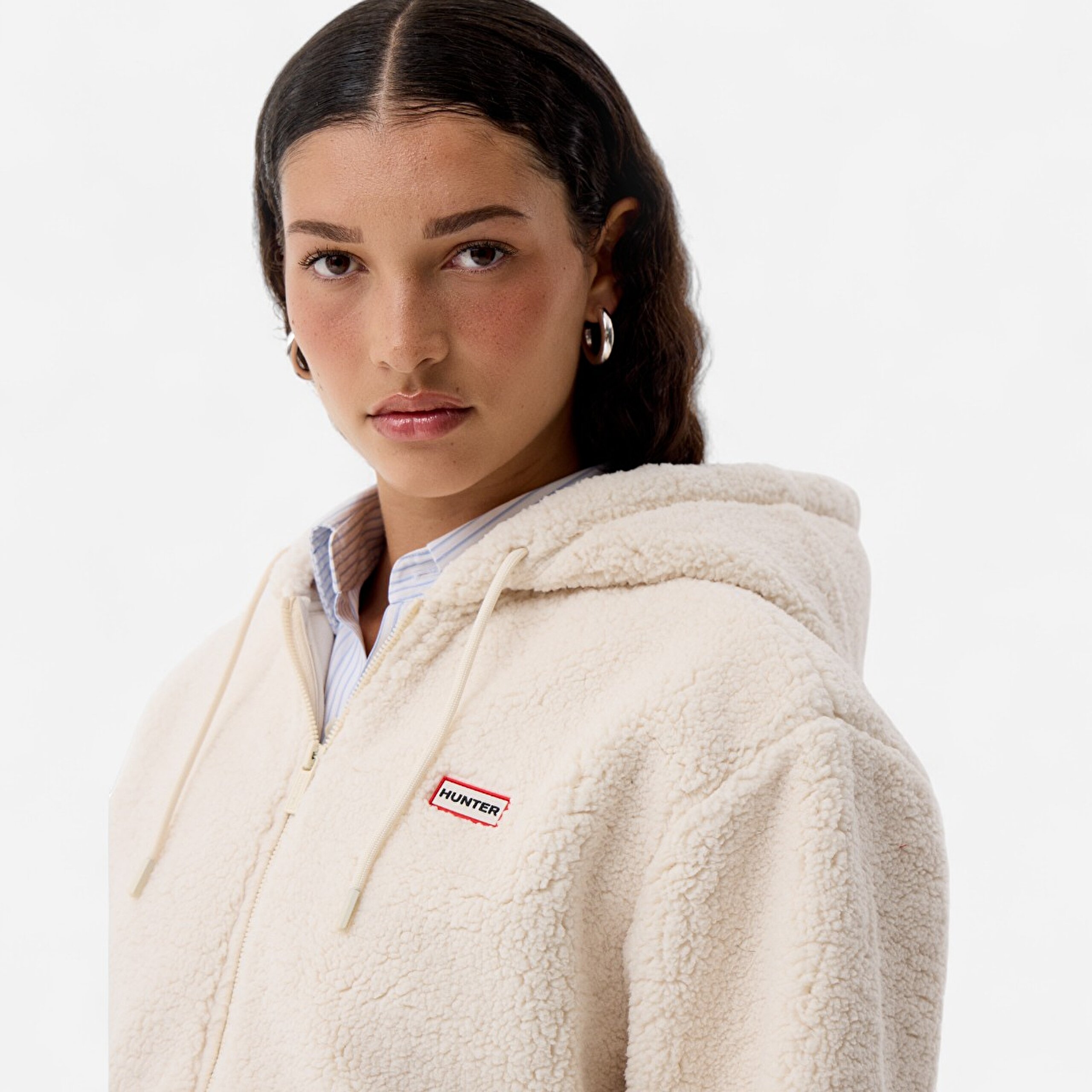 Explore Boneller Borg Polar Kadın Beyaz Mont HARW0053242-AW - 2