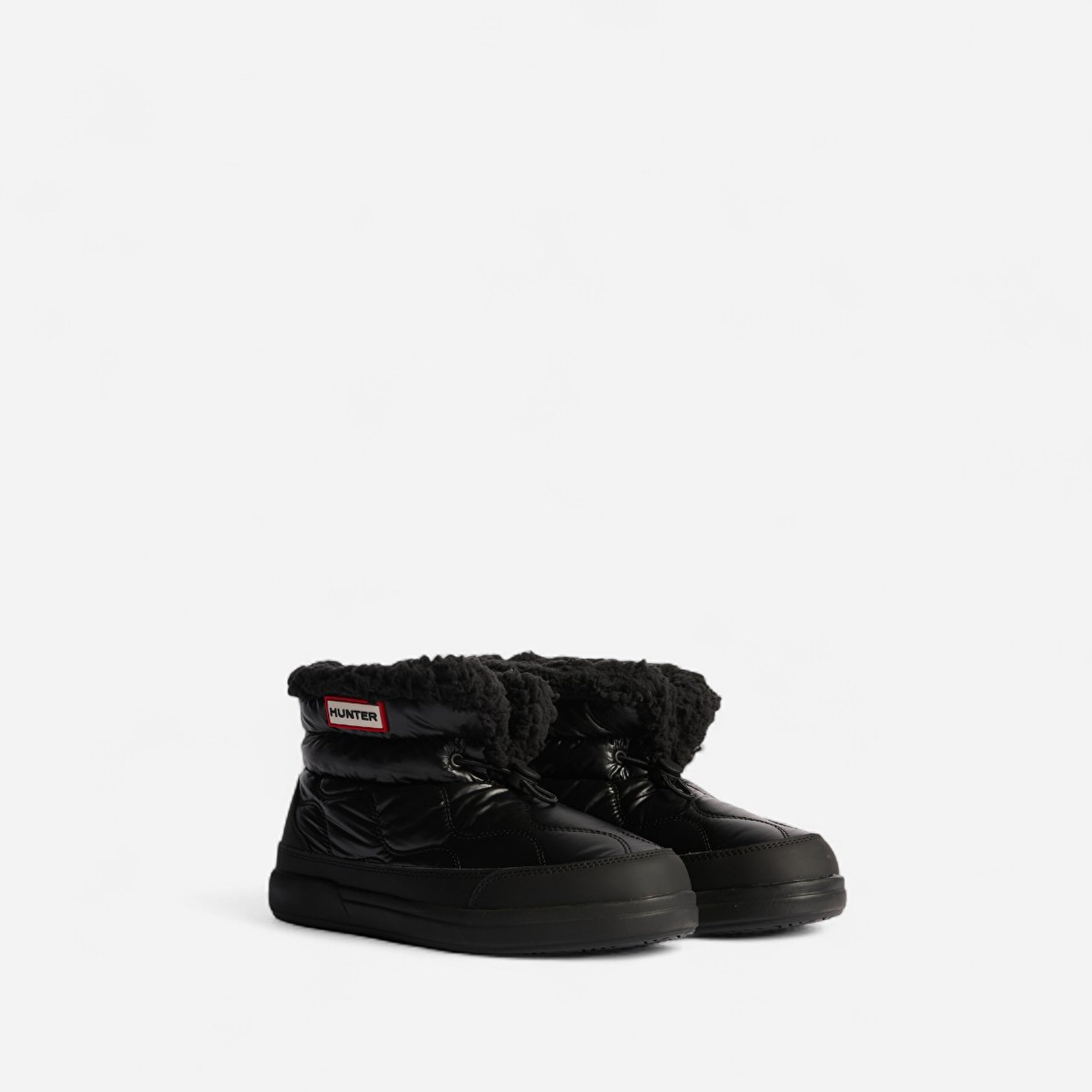 Apres Ski Termal Kadın Siyah Kısa Kar Botu HFRW0011252-BLK - 1