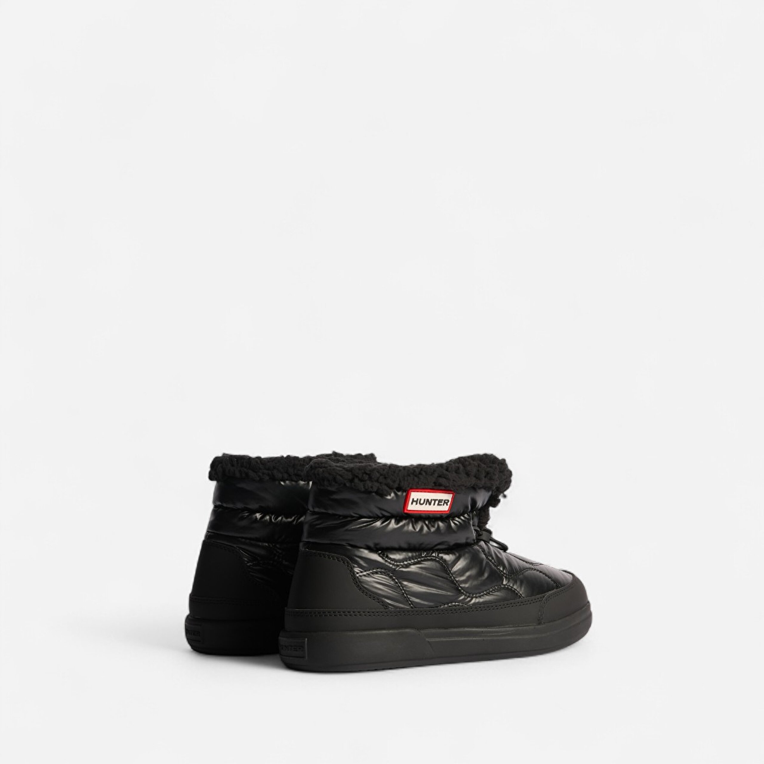 Apres Ski Termal Kadın Siyah Kısa Kar Botu HFRW0011252-BLK - 2