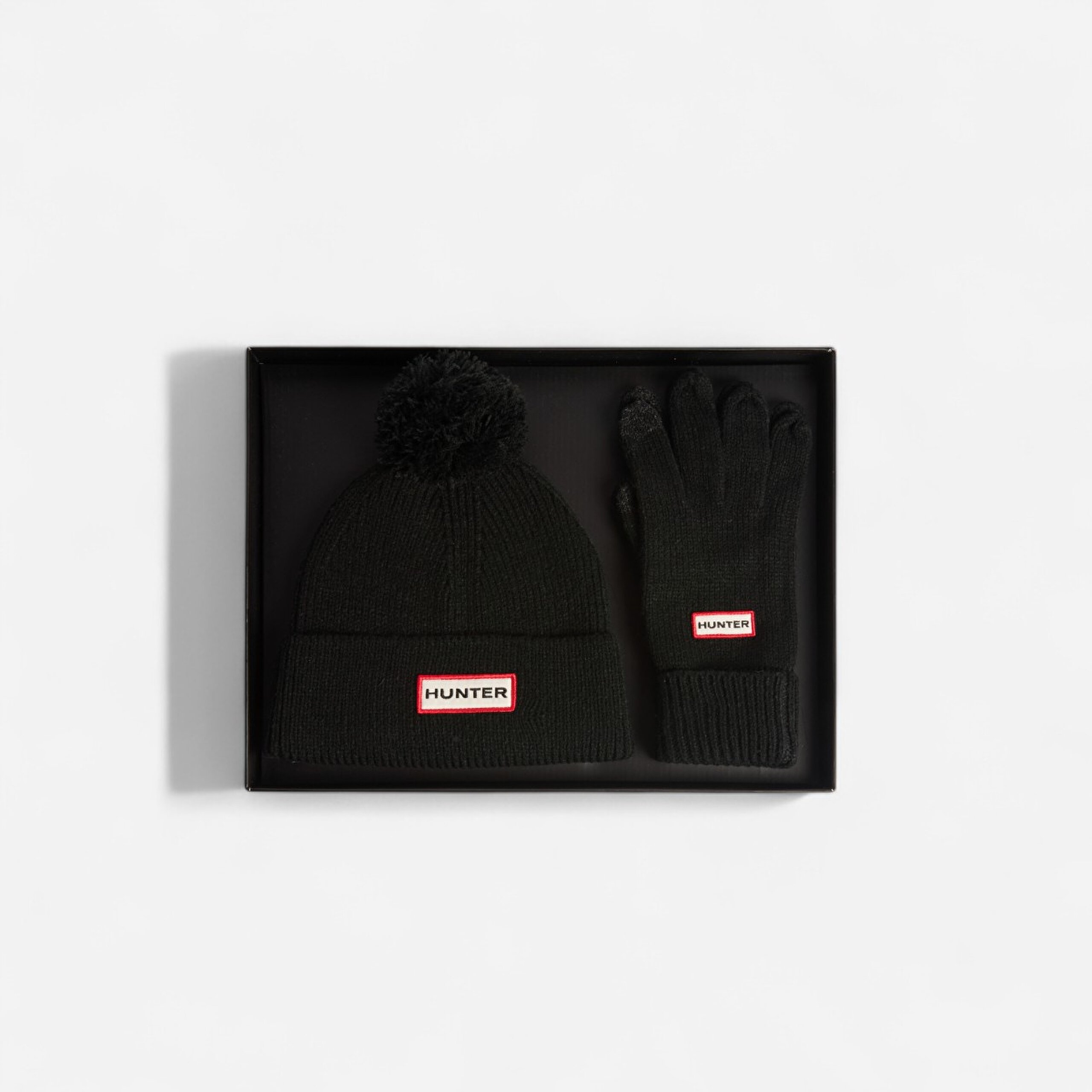 Anagach Unisex Siyah Bere & Eldiven Seti HXRU0030252-HB - 0