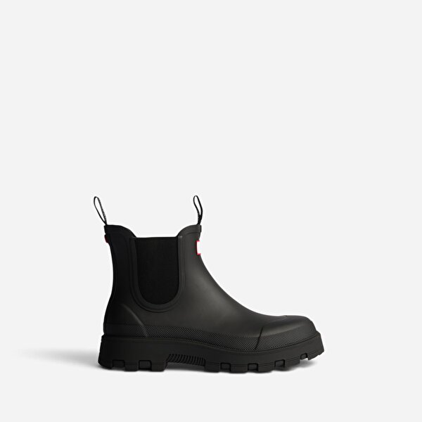 Elements Unisex Chelsea Siyah Kısa Bot HFRU0005252-BLK - 0
