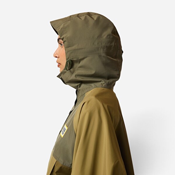 Ganni X Hunter Su Geçirmez Unisex Yeşil Panço HARU0010262-XA - 3