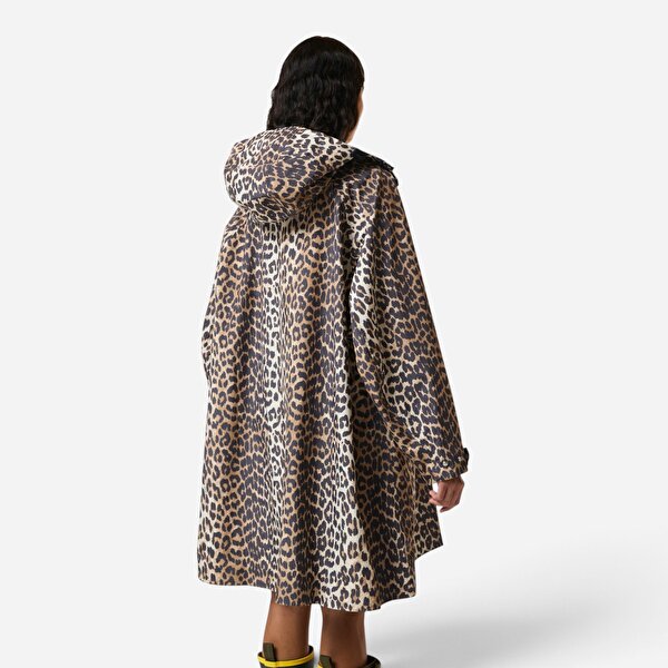 Ganni X Hunter Su Geçirmez Unisex Leopar Panço HARU0010262-XB - 3